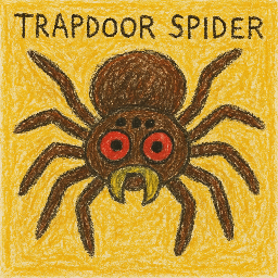 アフリカトタテグモ（Stasimopus robertsi）